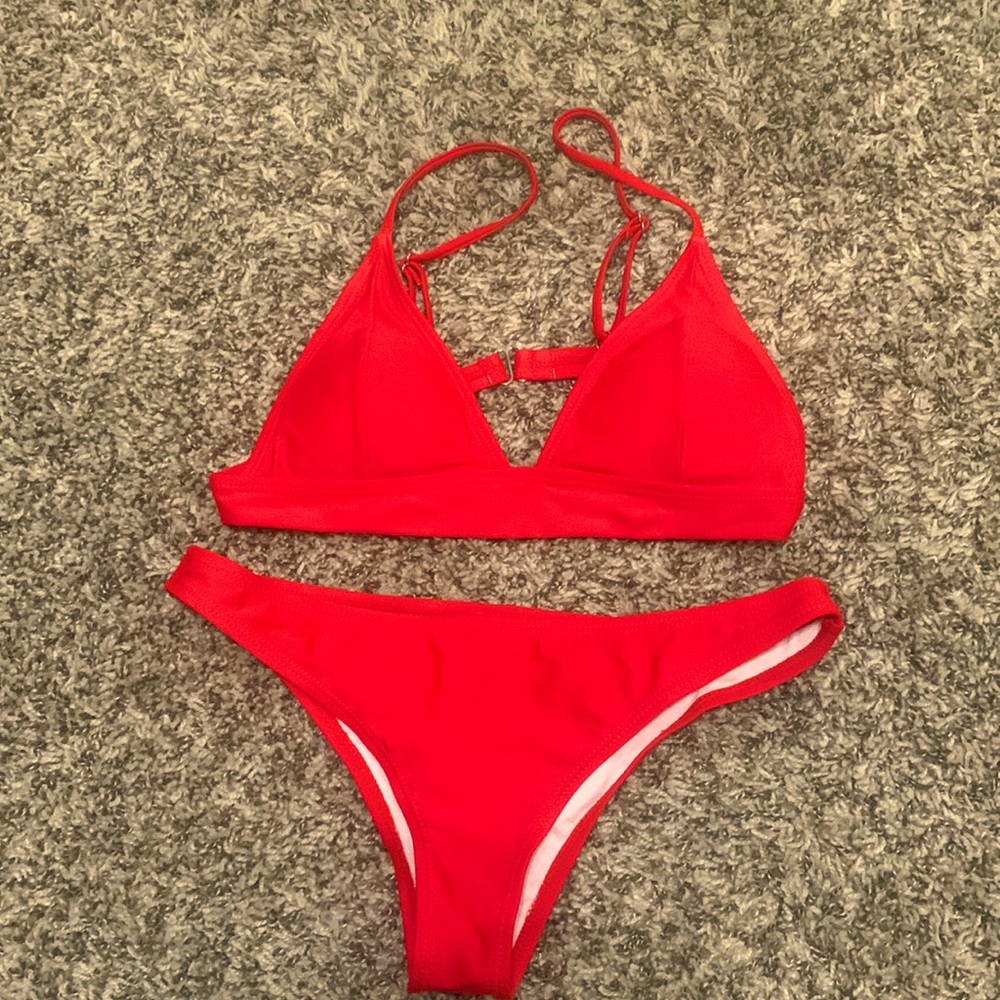 Red Zaful bikini set❤️